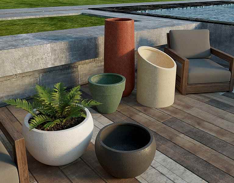 Hafif Beton Saksı Çiçekler İçin Uygun Mudur?