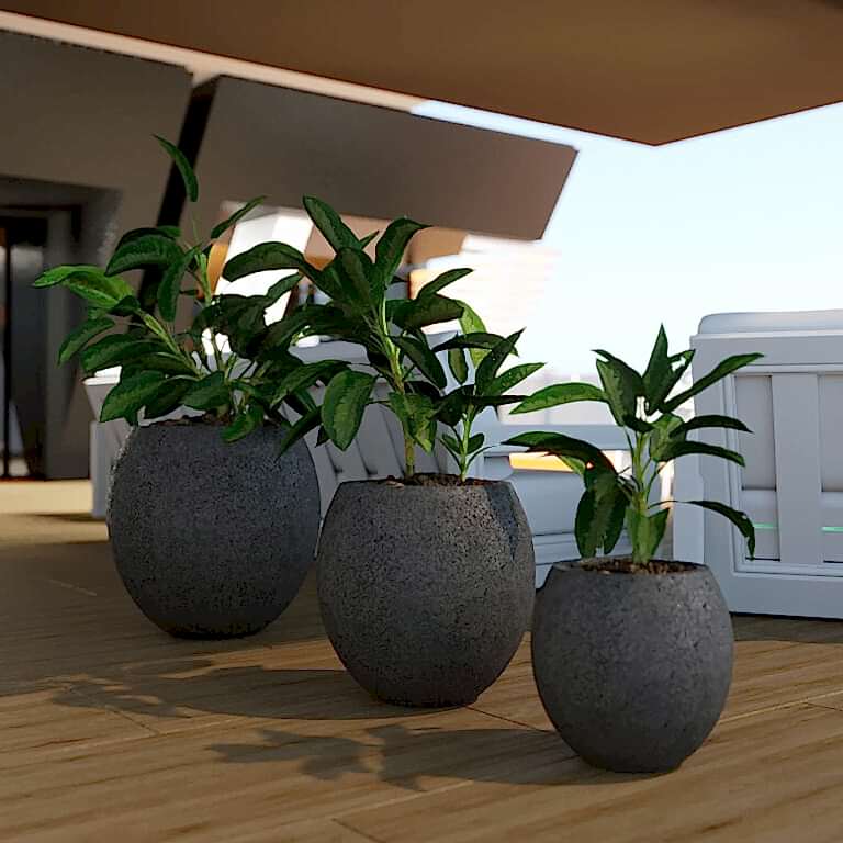 Toptan Beton Saksı: Modern Dekorasyonun Ekonomik ve Estetik Seçeneği