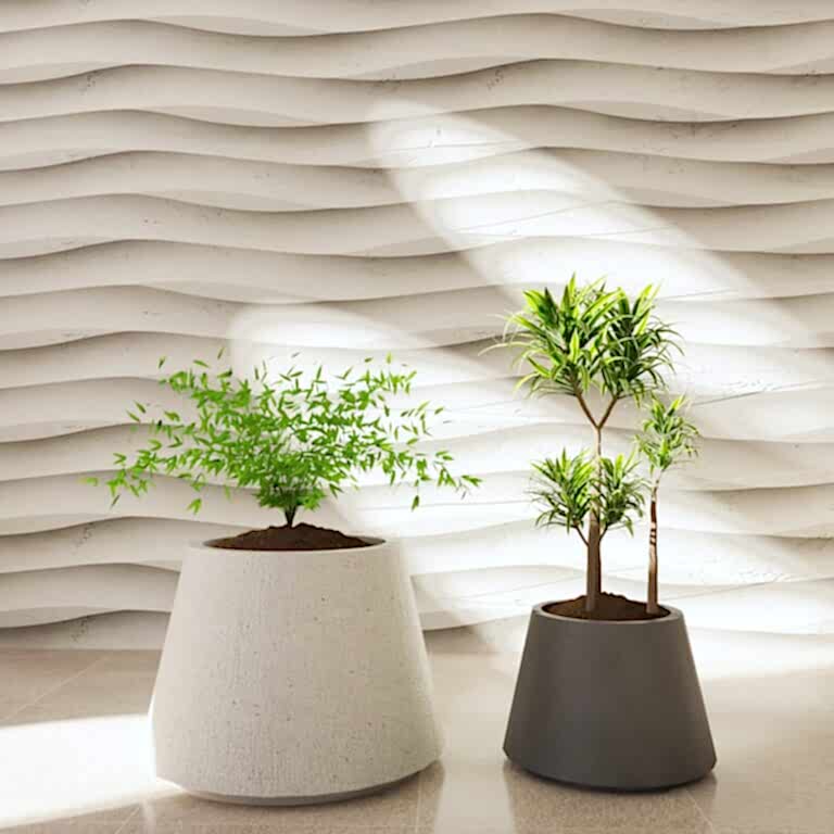 Hafif Beton Saksılar: Estetik ve Dayanıklılığı Bir Arada Sunan Çözümler