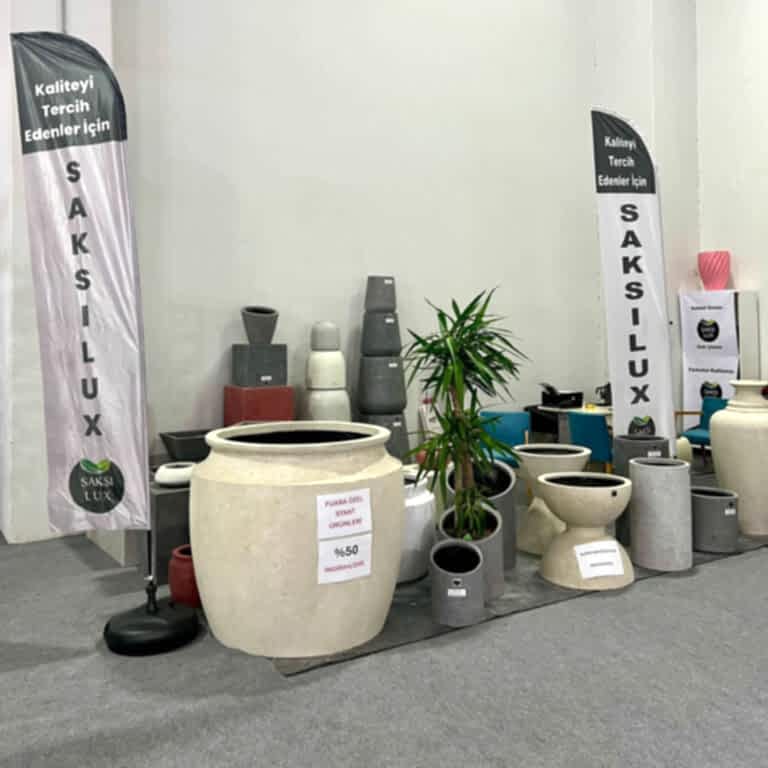 Saksılux Peyzaj İstanbul Fuarı’nda!